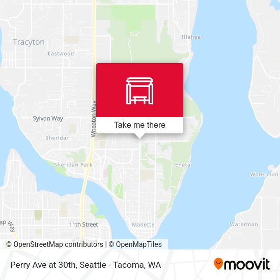 Mapa de Perry Ave at 30th