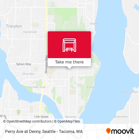 Mapa de Perry Ave at Denny