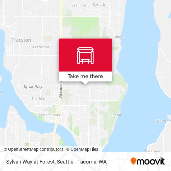 Mapa de Sylvan Way at Forest