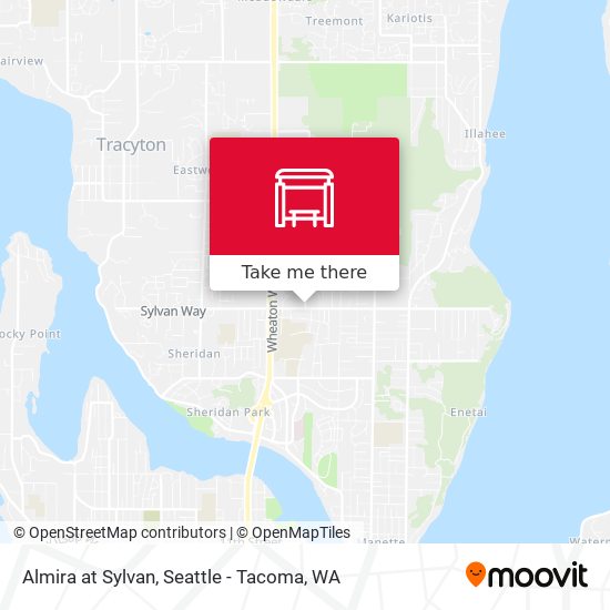 Almira at Sylvan map