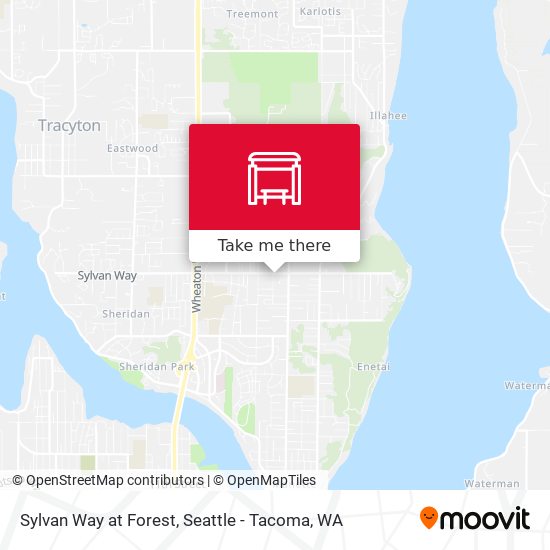Mapa de Sylvan Way at Forest