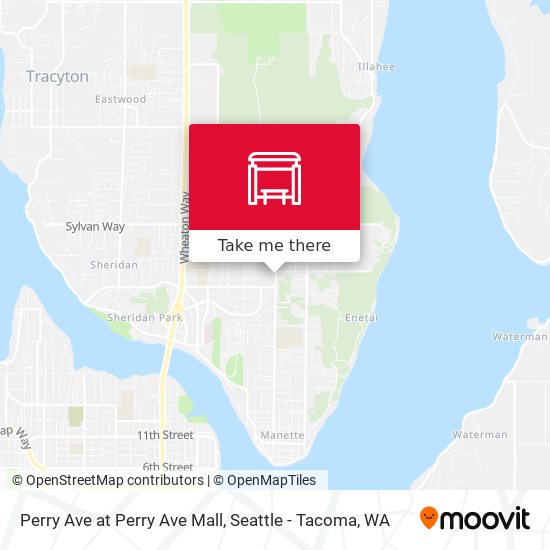 Mapa de Perry Ave at Perry Ave Mall
