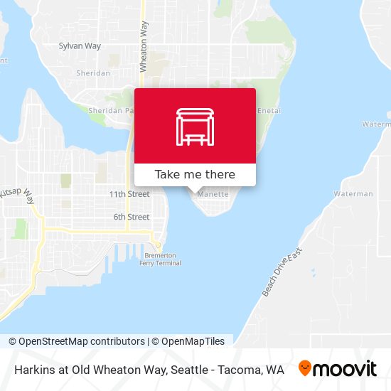 Harkins at Old Wheaton Way map