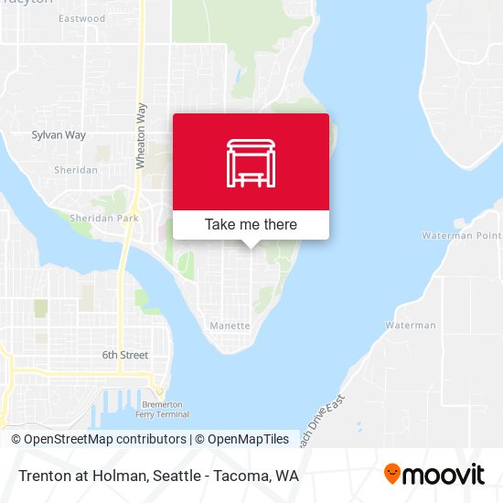 Trenton at Holman map