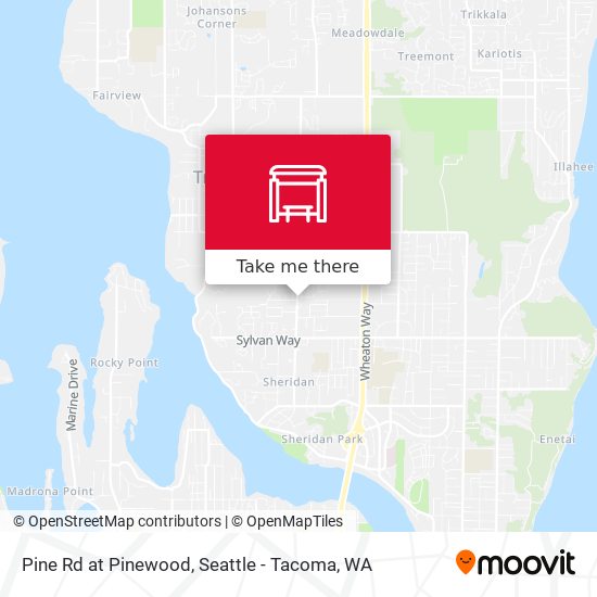 Mapa de Pine Rd at Pinewood