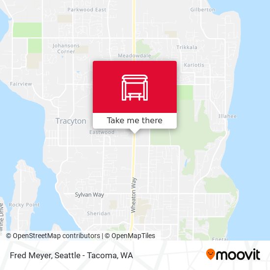 Mapa de Fred Meyer