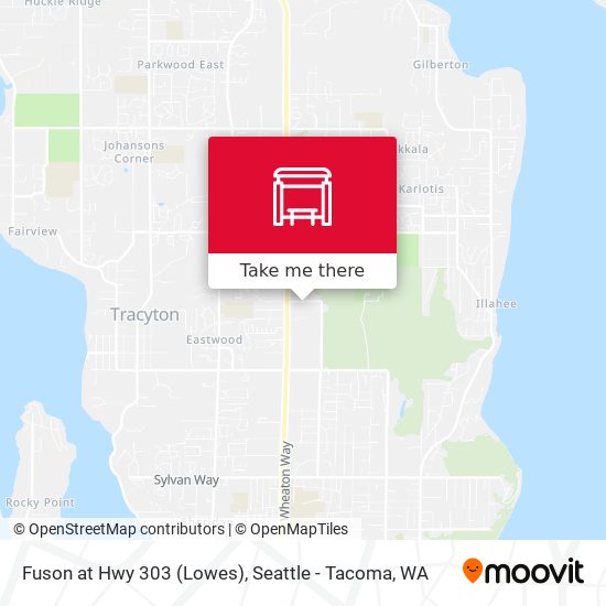 Fuson at Hwy 303 (Lowes) map