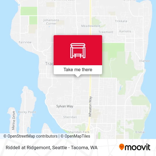 Riddell at Ridgemont map
