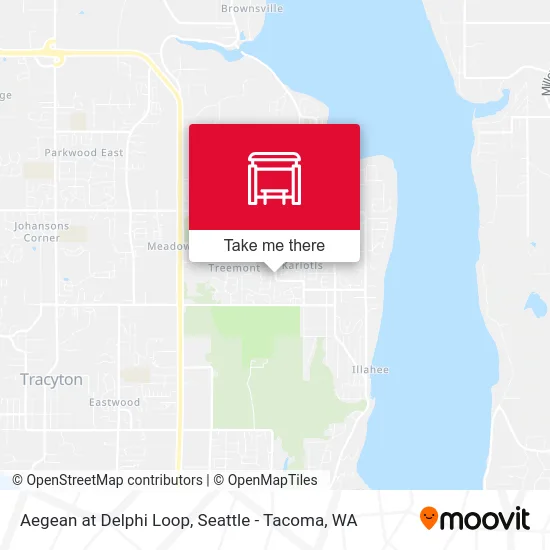 Aegean at Delphi Loop map