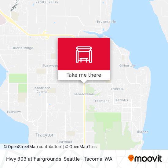 Hwy 303 at Fairgrounds map