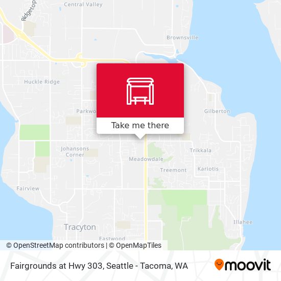Mapa de Fairgrounds at Hwy 303