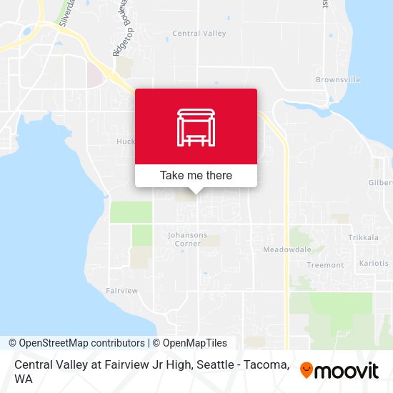 Mapa de Central Valley at Fairview Jr High