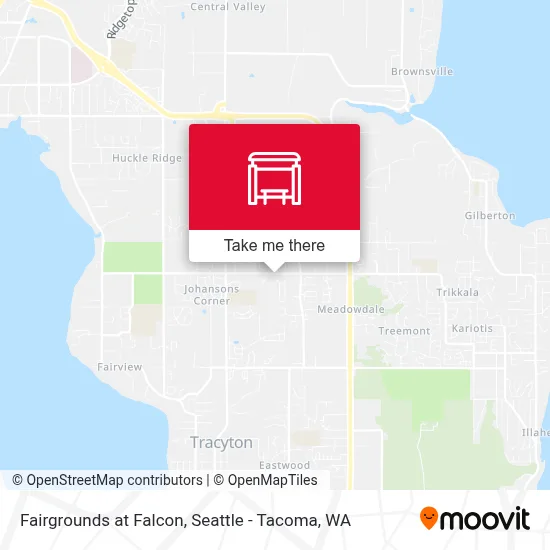 Fairgrounds at Falcon map