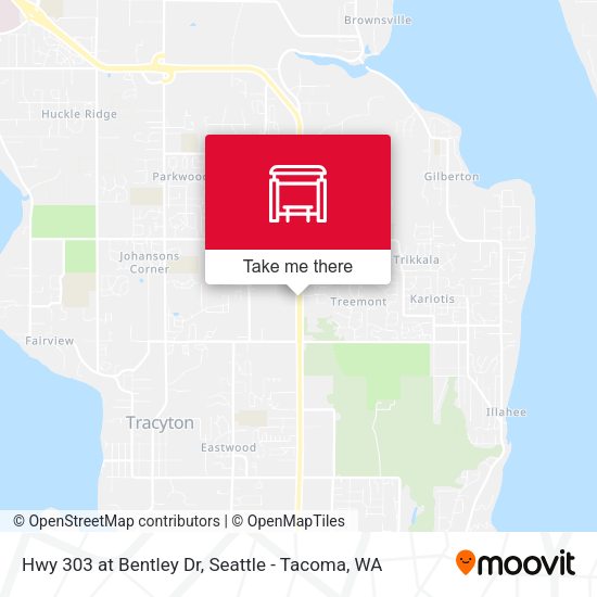 Hwy 303 at Bentley Dr map