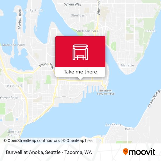 Mapa de Burwell at Anoka