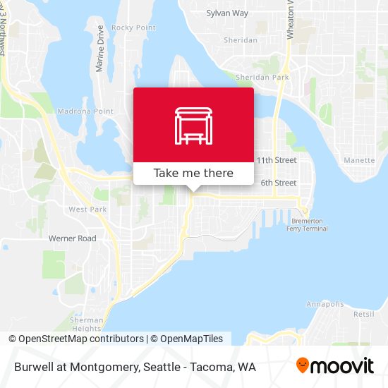 Burwell at Montgomery map