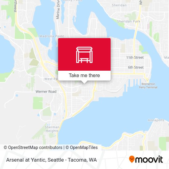 Arsenal at Yantic map