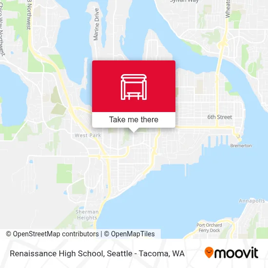 Renaissance High School map