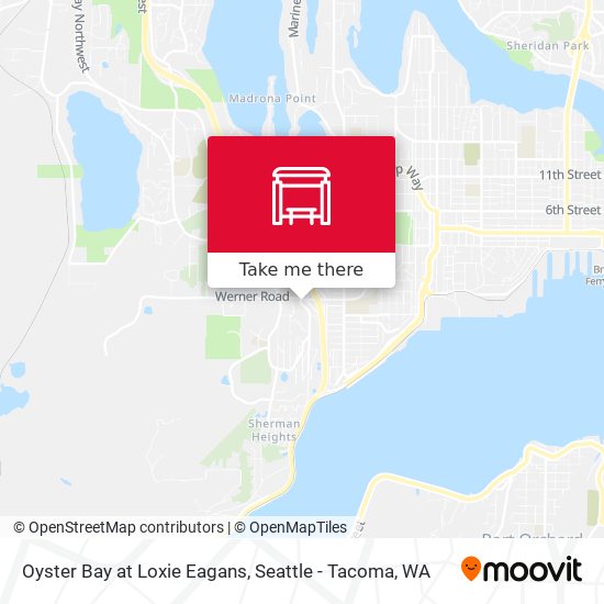 Oyster Bay at Loxie Eagans map