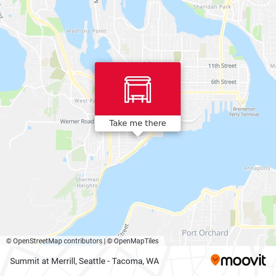 Mapa de Summit at Merrill