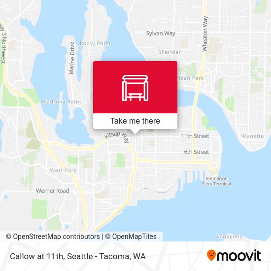 Mapa de Callow at 11th