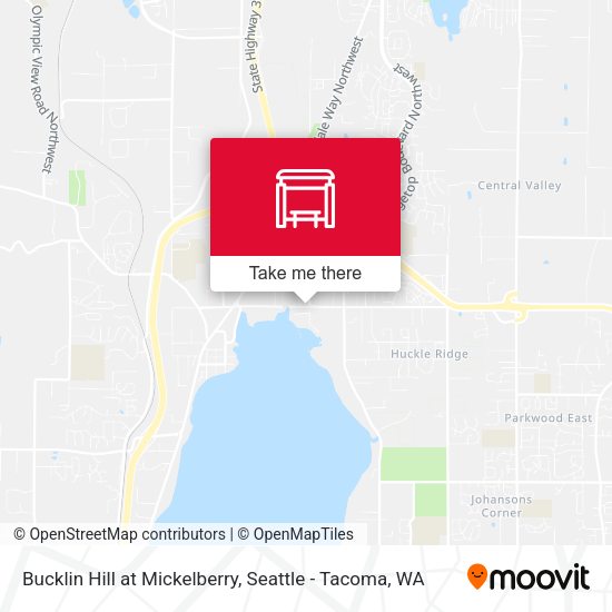 Bucklin Hill at Mickelberry map