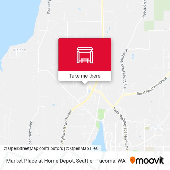 Market Place at Home Depot map