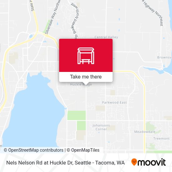 Mapa de Nels Nelson Rd at Huckle Dr