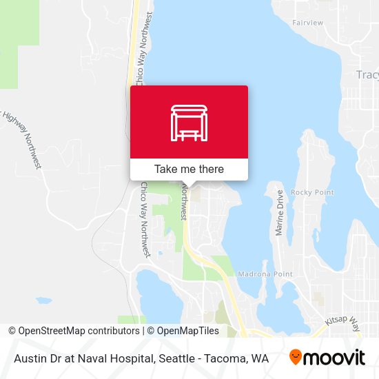Austin Dr at Naval Hospital map
