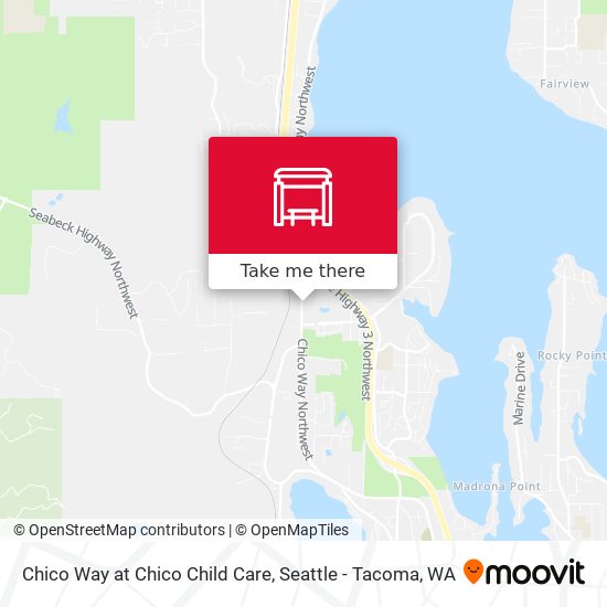Chico Way at Chico Child Care map