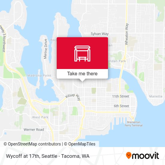 Mapa de Wycoff at 17th
