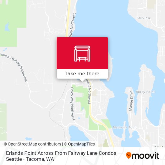 Erlands Point Across From Fairway Lane Condos map