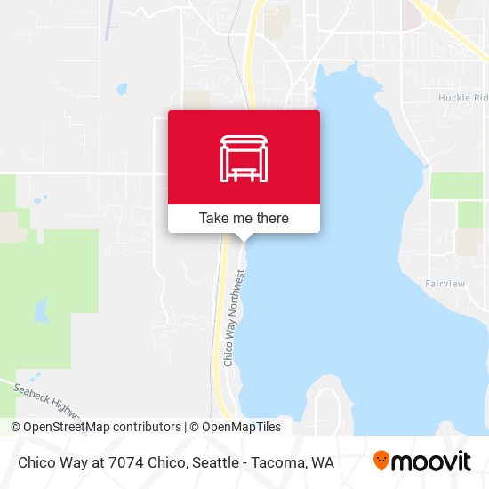 Mapa de Chico Way at 7074 Chico