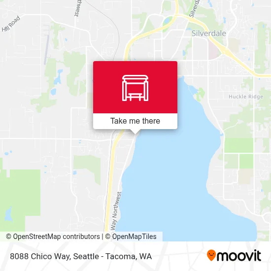 8088 Chico Way map