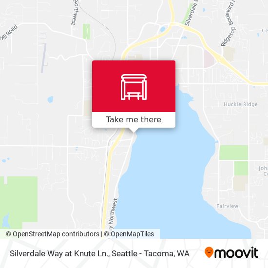 Silverdale Way at Knute Ln. map