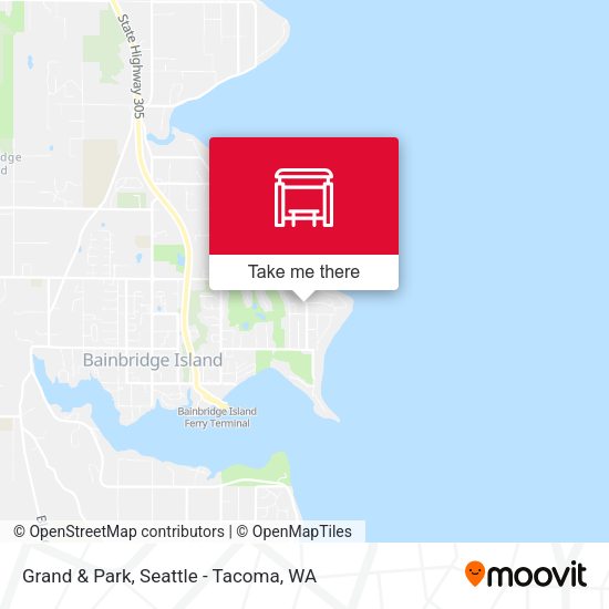 Grand & Park map