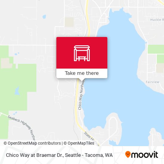 Chico Way at Braemar Dr. map