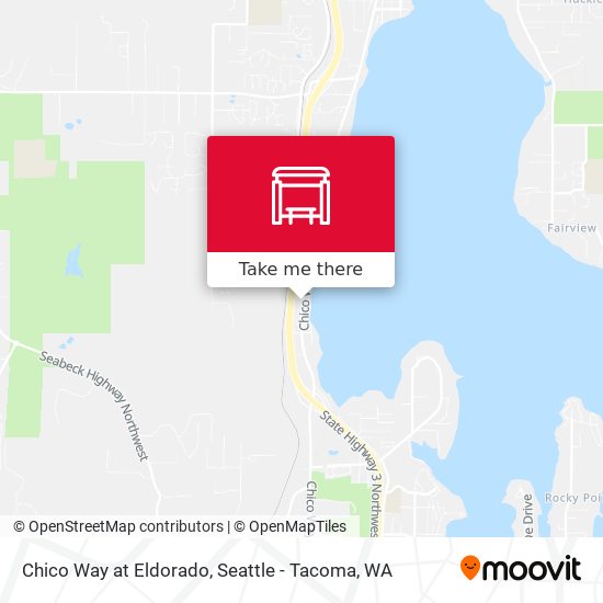 Chico Way at Eldorado map