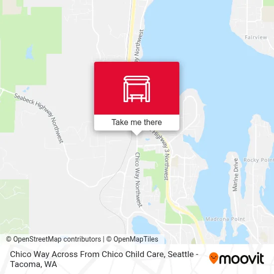 Chico Way Across From Chico Child Care map