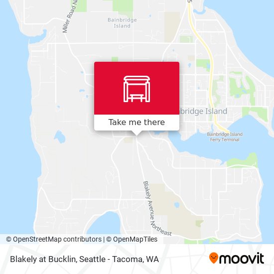Blakely at Bucklin map