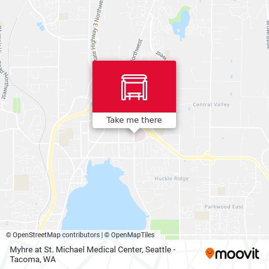 Mapa de Myhre at St. Michael Medical Center