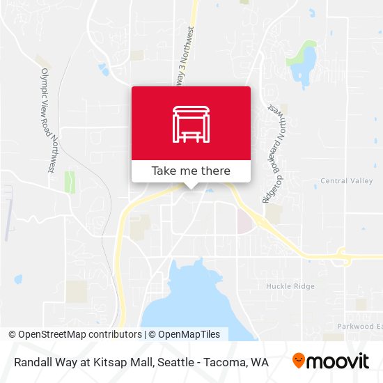 Mapa de Randall Way at Kitsap Mall