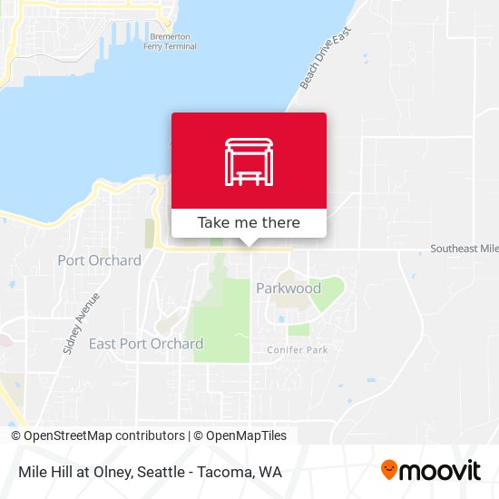 Mile Hill at Olney map