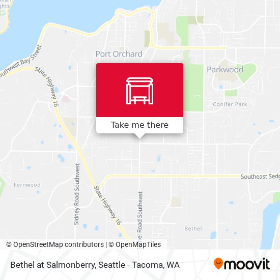 Bethel at Salmonberry map