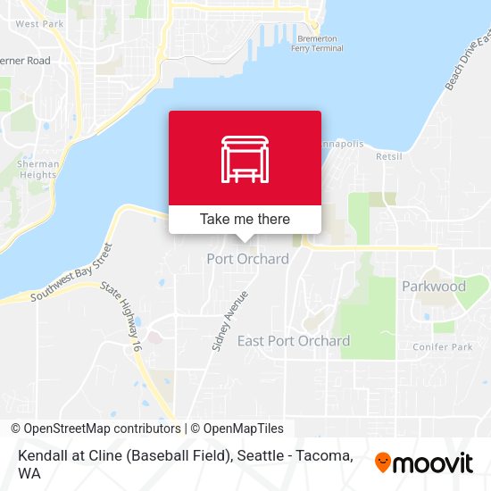Mapa de Kendall at Cline (Baseball Field)