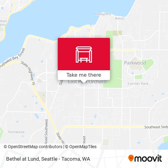 Bethel at Lund map
