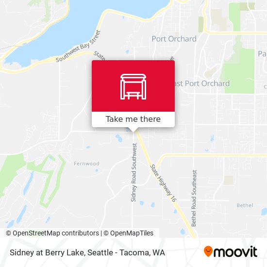 Mapa de Sidney at Berry Lake
