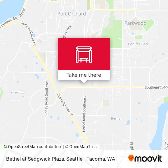 Bethel at Sedgwick Plaza map