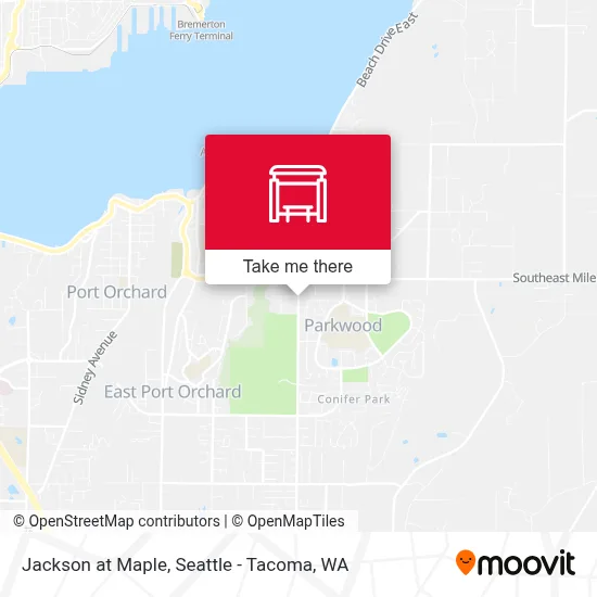 Jackson at Maple map