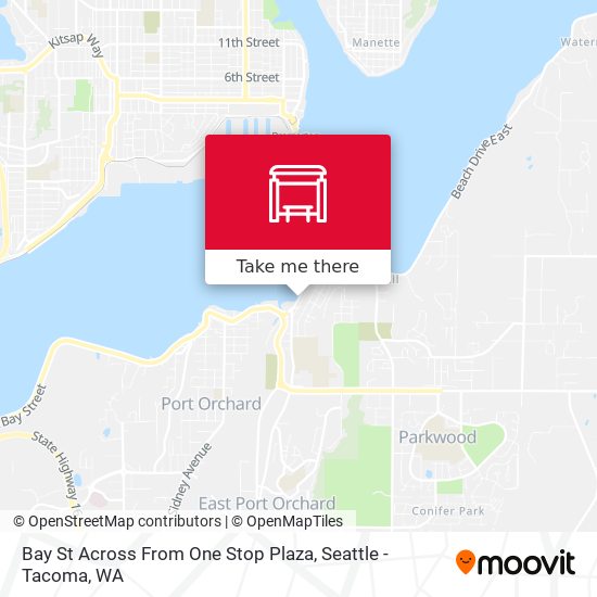 Bay St Across From One Stop Plaza map